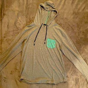 Brooklyn Menβs Gray Light Pullover Hoodie